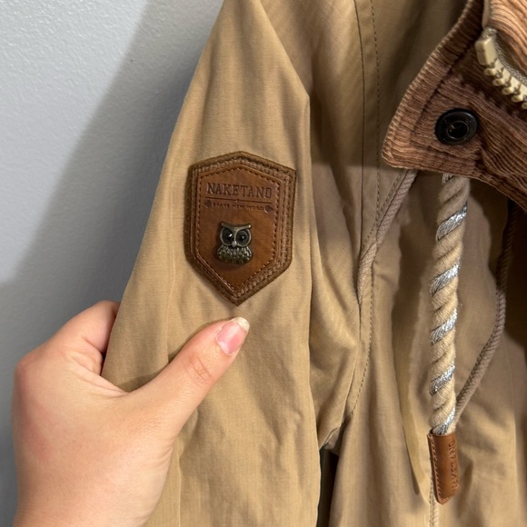 Naketano Tanaka VI Sand Utility Long Jacket - Size Small - Picture 8 of 9